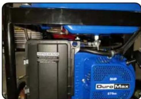 DuroMax XP7500X - Replace cleaner element - 1