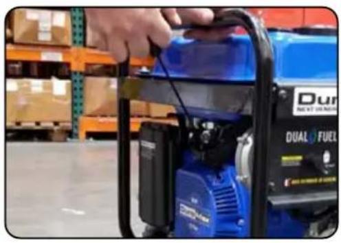 DuroMax XP7500X - Turn engine switch to RUN - 1