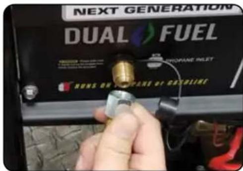 NEXT GENERATION DUAL FUEL PROpane PLET HONG ON CREAMS OF CATHBINE