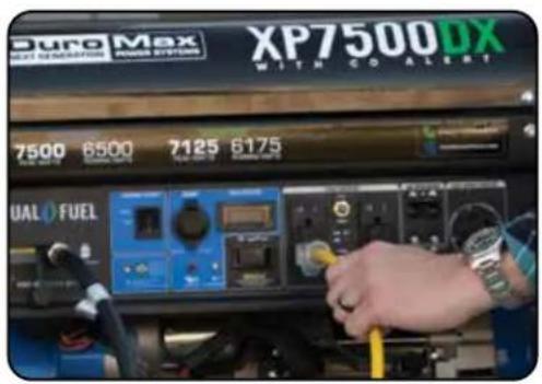 Auro Max MAX GENERATORY POWER SYSTEMS XP7500DX WITH CO ALERT 7500 6500 7125 6175 UAL FUEL