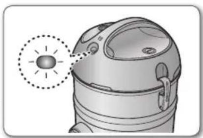 SAMSUNG VCW7555S3K - CHECK DUST FILTER INDICATOR - 2