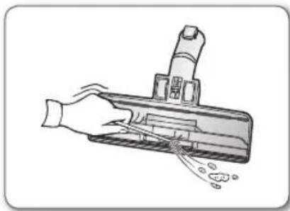 SAMSUNG VCW7555S3K - 2-step brush - 1
