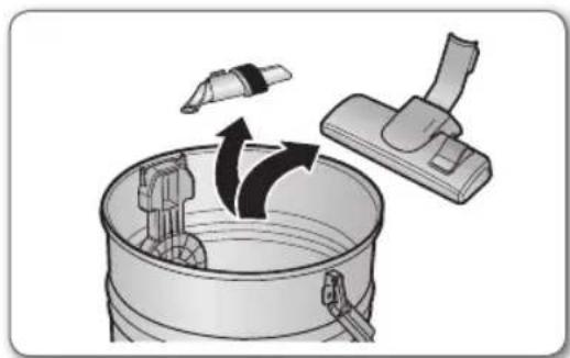 SAMSUNG VCW7555S3K - ASSEMBLING THE CLEANER - 4
