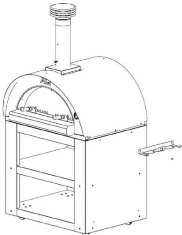XO XOPIZZA4GI - JUST TWO BRACKETS TO ATTACH - 1