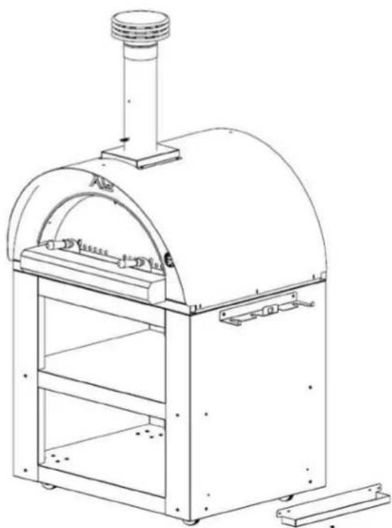 XO XOPIZZA4GI - JUST TWO BRACKETS TO ATTACH - 2