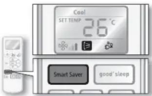 SAMSUNG AQ09RLN - USING THE SMART SAVER FUNCTION - 1