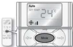 SAMSUNG AQ09RLN - TURNING THE AIR CONDITIONER ON AND OFF - 3