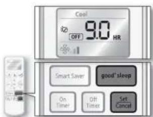 SAMSUNG AQ09RLN - good'sleep mode - 4