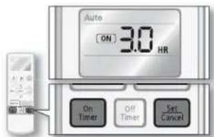 SAMSUNG AQ09RLN - On timer - 3