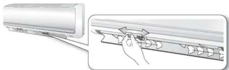 SAMSUNG AQ09RLN - Horizontal air flow - 1