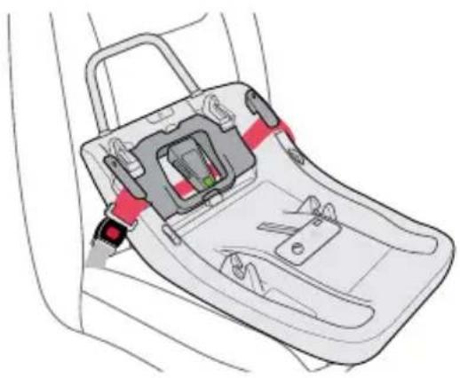 BRITAX Willow S - Lap Belt Installation - 7