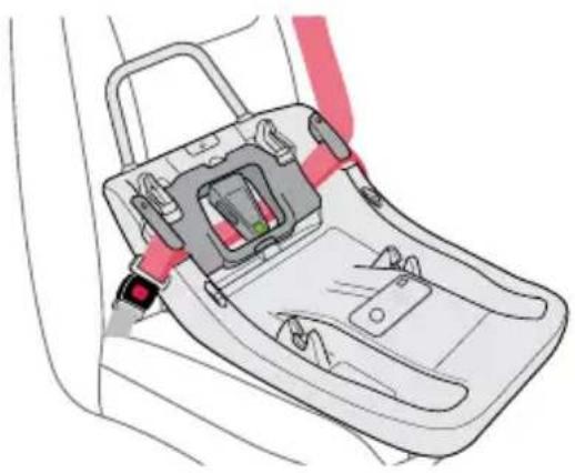 BRITAX Willow S - Lap-Shoulder Belt Installation - 7