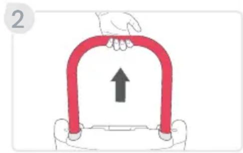 BRITAX Willow S - ReboundReduce™ Stability Bar Attaching the ReboundReduce™ Stability Bar - 2