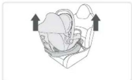 BRITAX Willow S - Attaching the Child Restraint to the Base - 2