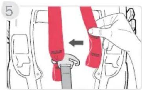 BRITAX Willow S - Funciones del asiento de seguridad para niños Cómo ajustar el arnés - 4