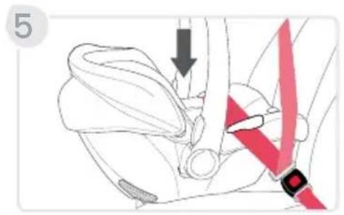 BRITAX Willow S - Uso sin la base - 4