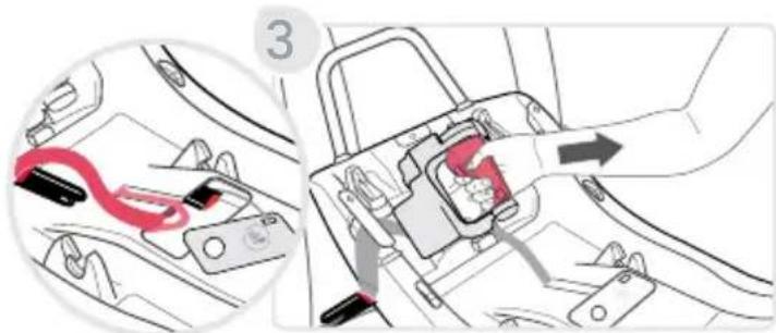 BRITAX Willow S - Lower Connector Uninstall - 4