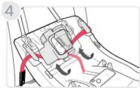 BRITAX Willow S - Instalación del conector inferior - 2