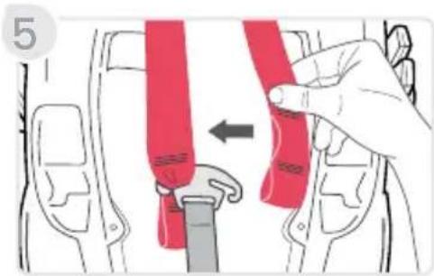 BRITAX Willow S - Child Restraint Functions Adjusting the Harness - 6