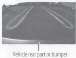 Vehicle rear part or bumper