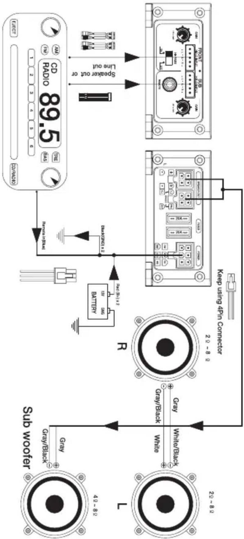 Soundstream Stealth ST5.1300D - How to Installation - 6