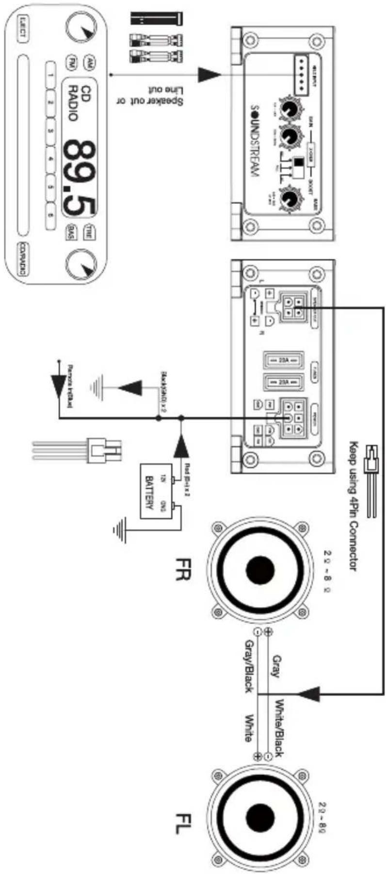 Soundstream Stealth ST5.1300D - How to Installation - 5