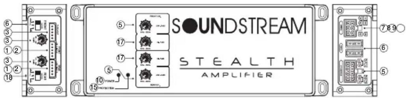SOUNDSTREAM STEALTH AMPLIFIER