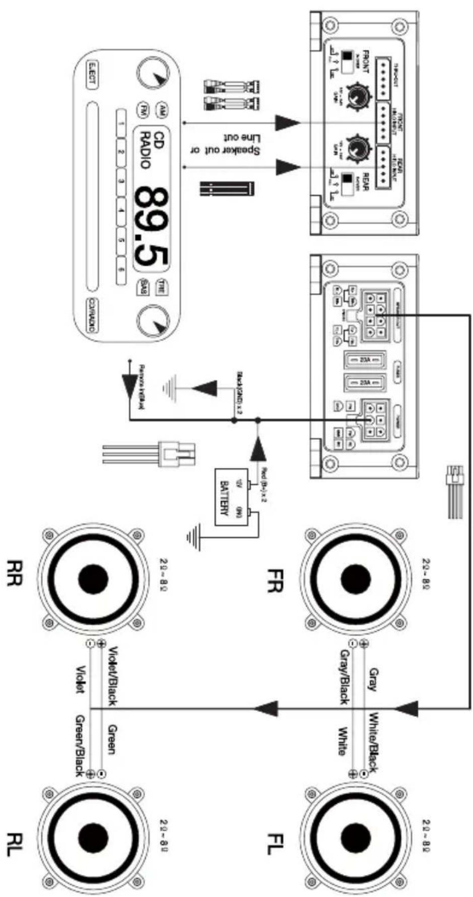 Soundstream Stealth ST5.1300D - How to Installation - 9