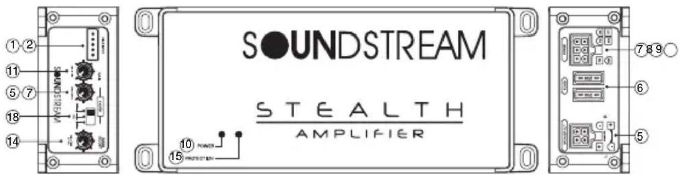 SOUNDSTREAM STEALTH AMPLIFIER