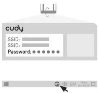 cudy SSID: SSID: Password: ....