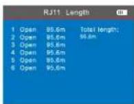 Noyafa NF-8601a - Test result 5: Normal 6 cores telephone cable - 1