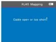 Noyafa NF-8601a - a.Cable line-to-line test (eg: Network cable): - 5