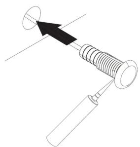 SIMRAD Thru-Hull Temperature Sensor - 9