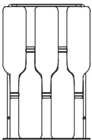 XO XOU15WGO - Shelf capacities - 1