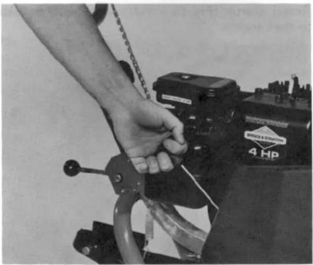 TORO 58336 - STARTING AND STOPPING INSTRUCTIONS - 2