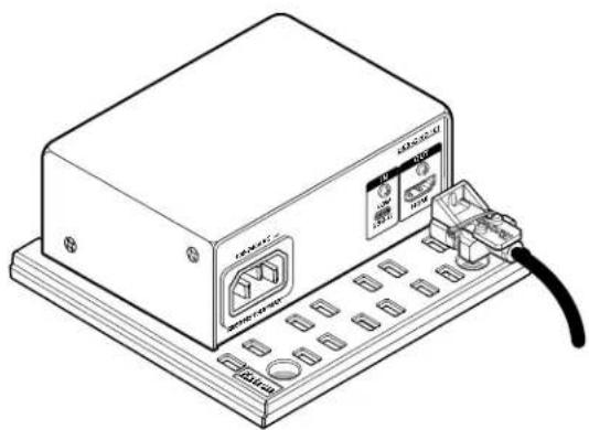 Extron USB-C HD 101 - ZipClip 200 and ZipCaddy 200 Mounting Installation - 2