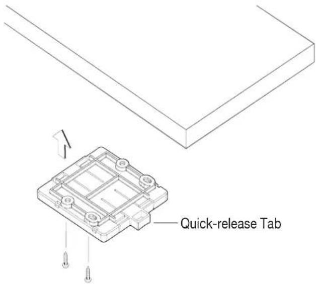 Quick-release Tab