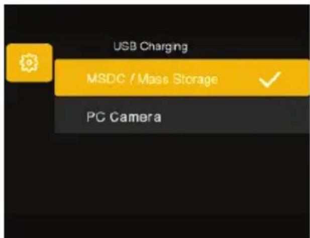 USB Charging MSDC / Mass Storage ✓ PC Camera