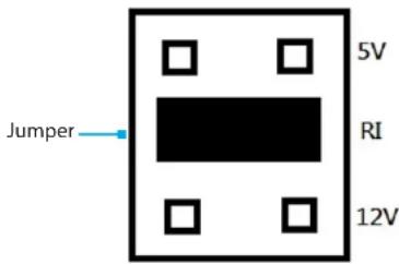 Jumper 5V RI 12V