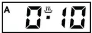 Cosmo COS-C51EIX - Canceling the Delayed Start (After the Start Time is Reached) - 1