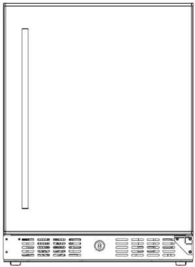 COYOTE C1BIR24 - 24" Built-in Refrigerator - 1