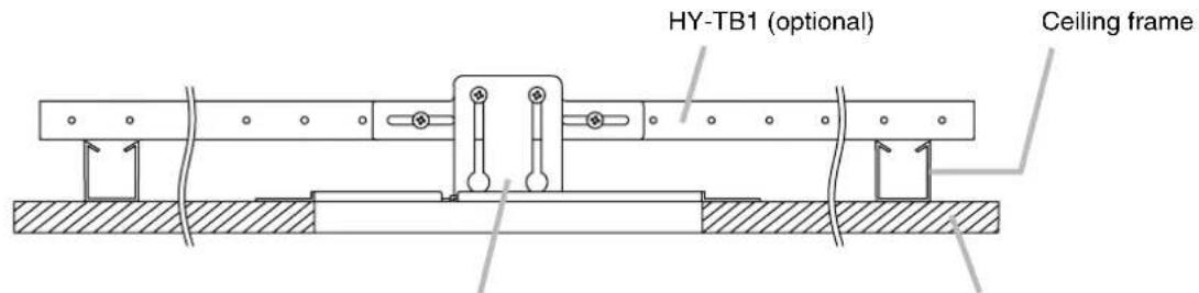 HY-TB1 (optional) Ceiling frame