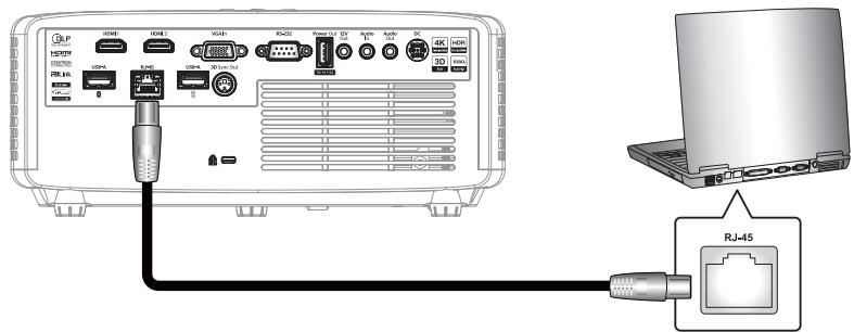 OPTOMA HZ41HDR - LAN RJ45 - 1