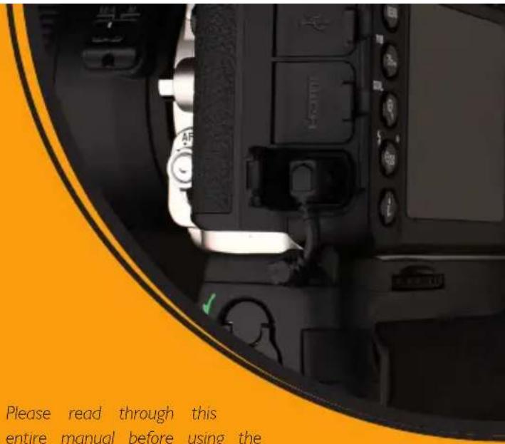 Please read through this entire manual before using the