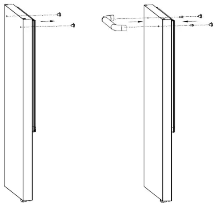 Summit BIM26H34 - INSTALLING THE HANDLE - 1