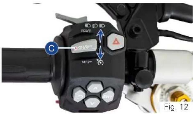 3D 2D 3D RESET+ ON/OFF SET/1- Fig. 12