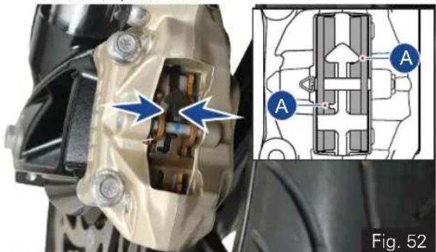 TVS Apache RR 310 (2024) - Brake Pad Wear - 1