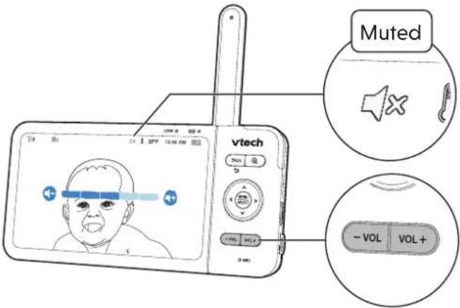 Muted vtech - VOL VOL+ 2 mL