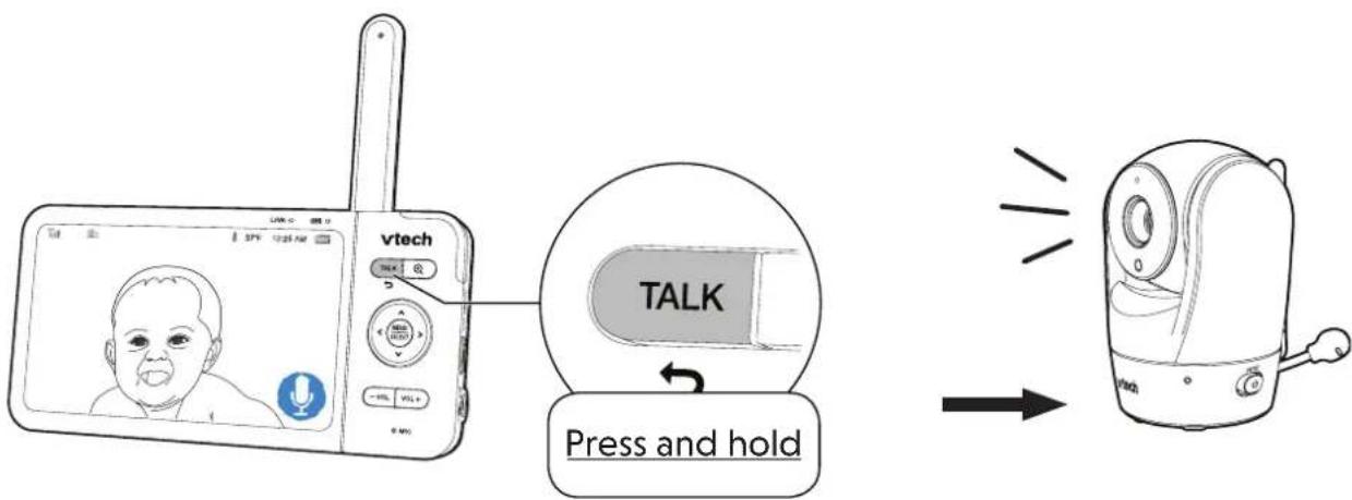 vtech TALK Press and hold