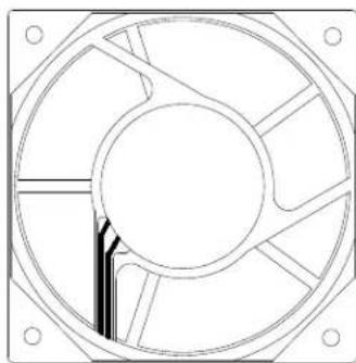 EDGESTAR BWR301BL - Internal Fan: - 1